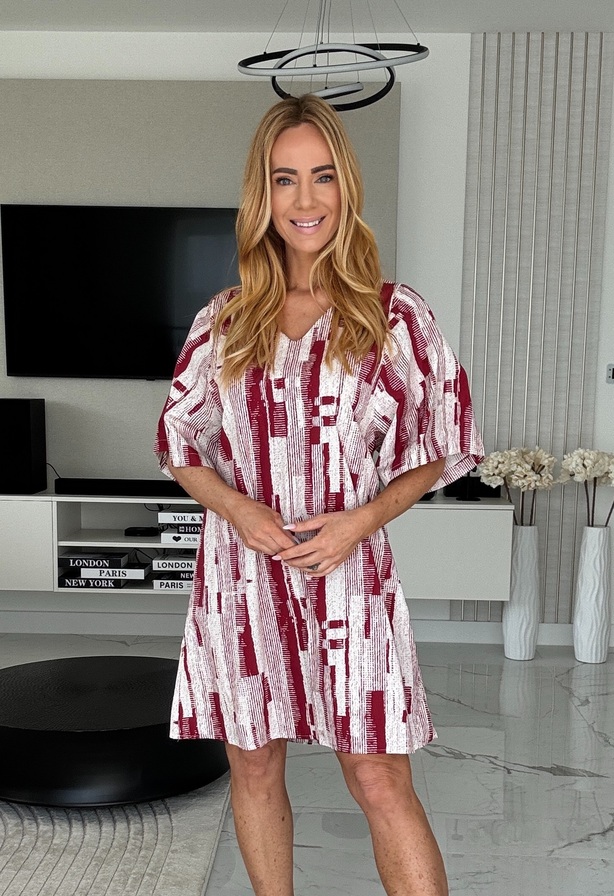 Misell ruha bordó – Női ruha – Innova Fashion